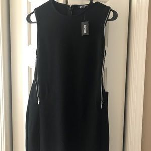 Black Express midi dress. New with tags.
